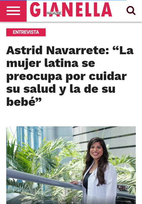 Entrevista en la Revista Digital Gianella Magazine en los meses de julio y agosto de 2018